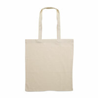 Shopping Bag Cotton 140g/m² Beige