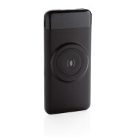 Powerbank wireless da 10.000 mAh con carica orologio nero