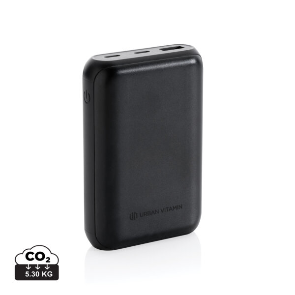 Urban Vitamin Alameda 10.000mAh 18W PD Powerbank schwarz