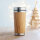 Thermos doppio strato bamboo 400ml Legno