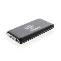 Powerbank wireless 8.000 mAh logo retroilluminato nero