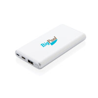 Powerbank ultra veloce da 10.000 mAh con PD bianco