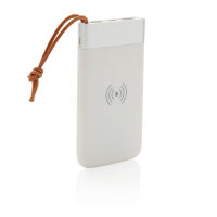 Powerbank wireless Aria da 8.000 mAh 5W bianco