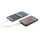 Powerbank compatta da 5.000 mAh grigio, nero