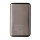 Powerbank compatta da 5.000 mAh grigio, nero