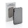 Powerbank compatta da 5.000 mAh grigio, nero