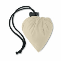 Faltbare Cotton Bag 105 g/m² Beige