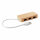 3 Port 2.0 USB Hub Bambus Holz