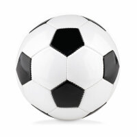 Kleiner PVC Fußball 15cm Weiß/schwarz