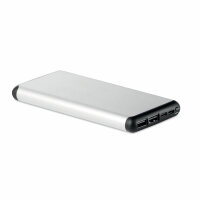 Powerbank con ventose Argento Opaco