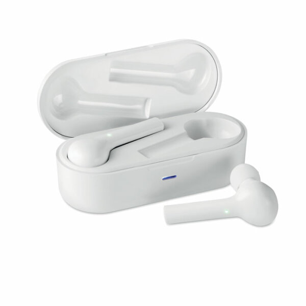 Set auricolari in scatola white