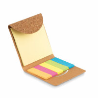 Memopad in sughero Beige