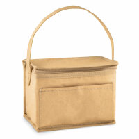 Kühltasche aus Kraftpapier Beige