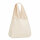 Strandtasche Baumwolle/Mesh Beige