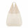 Strandtasche Baumwolle/Mesh Beige