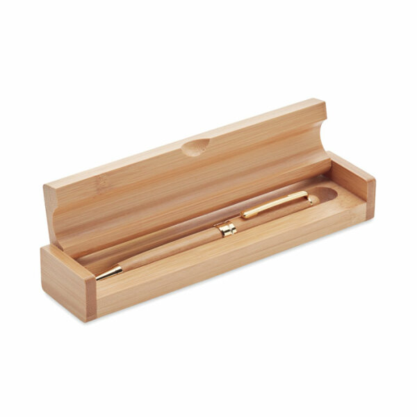 Penna a sfera in box Legno