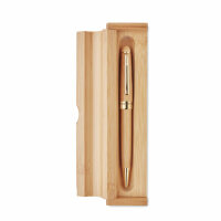 Penna a sfera in box Legno