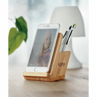 Caricatore wireless e p.penna Legno