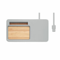 Caricatore wireless organizer Grigio