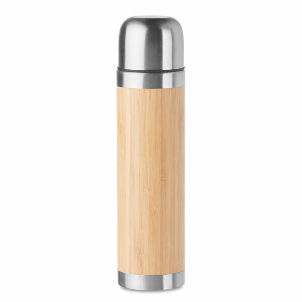 Thermos doppio strato bamboo Legno