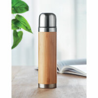 Thermos doppio strato bamboo Legno