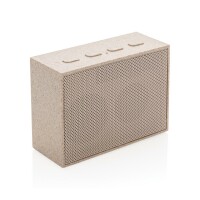 Mini speaker 3W in fibra di grano cachi