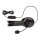 Over-Ear Headset mit Kabel schwarz