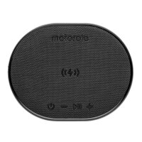 Speaker wireless 5W Motorola con carica wireless 10W nero