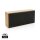 Speaker wireless 20W Wynn in bambù marrone