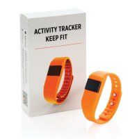 Activity-Tracker Keep Fit orange