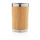 Bambus Coffee-To-Go Becher braun