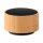 Speaker wireless in bamboo